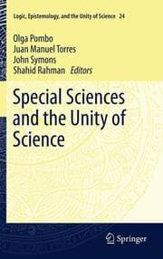 Cover von Special Sciences and the Unity of Science