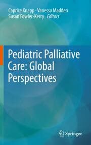 Cover von Pediatric Palliative Care: Global Perspectives