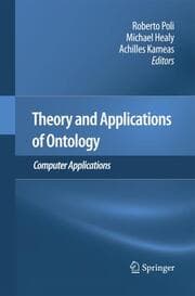 Cover von Theory and Applications of Ontology: Computer Applications