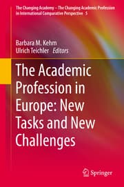 Cover von The Academic Profession in Europe: New Tasks and New Challenges