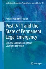 Cover von Post 9/11 and the State of Permanent Legal Emergency