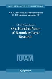 Cover von IUTAM Symposium on One Hundred Years of Boundary Layer Research