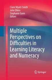 Cover von Multiple Perspectives on Difficulties in Learning Literacy and Numeracy