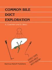 Cover von Common Bile Duct Exploration