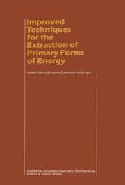 Cover von Improved Techniques for the Extraction of Primary Forms of Energy