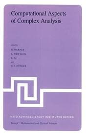 Cover von Computational Aspects of Complex Analysis
