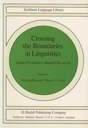 Cover von Crossing the Boundaries in Linguistics