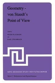 Cover von Geometry von Staudts Point of View