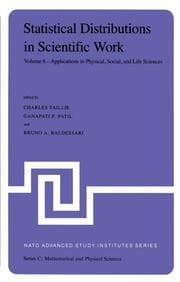 Cover von Statistical Distributions in Scientific Work