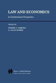 Cover von Law and Economics
