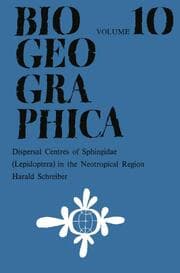 Cover von Dispersal Centres of Sphingidae (Lepidoptera) in the Neotropical Region