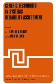 Cover von Generic Techniques in Systems Reliability Assessment