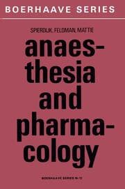 Cover von Anaesthesia and Pharmacology