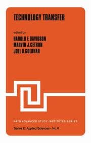 Cover von Technology Transfer