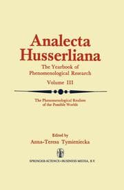 Cover von The Phenomenological Realism of the Possible Worlds