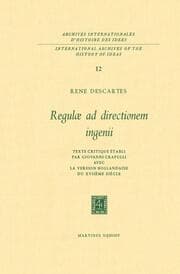 Cover von Regulæ ad Directionem IngenII