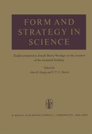 Cover von Form and Strategy in Science