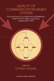 Cover von Quality of Communication-Based Systems