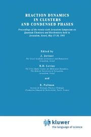 Cover von Reaction Dynamics in Clusters and Condensed Phases