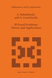 Cover von Ill-Posed Problems: Theory and Applications