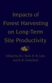 Cover von Impacts of Forest Harvesting on Long-Term Site Productivity