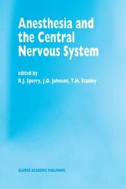 Cover von Anesthesia and the Central Nervous System