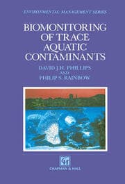 Cover von Biomonitoring of Trace Aquatic Contaminants