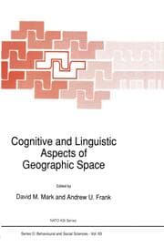 Cover von Cognitive and Linguistic Aspects of Geographic Space