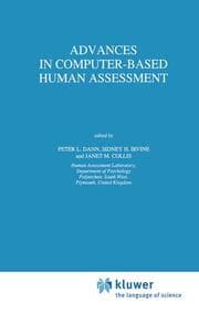 Cover von Advances in Computer-Based Human Assessment