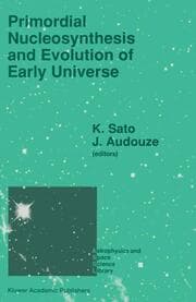 Cover von Primordial Nucleosynthesis and Evolution of Early Universe