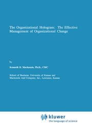 Cover von The Organizational Hologram: The Effective Management of Organizational Change