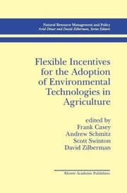 Cover von Flexible Incentives for the Adoption of Environmental Technologies in Agriculture