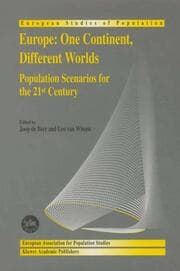 Cover von Europe: One Continent, Different Worlds