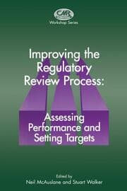 Cover von Improving the Regulatory Review Process: Assessing Performance and Setting Targets