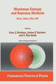 Cover von Maximum Entropy and Bayesian Methods