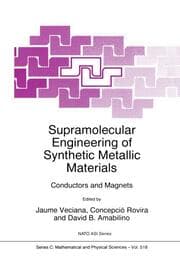 Cover von Supramolecular Engineering of Synthetic Metallic Materials