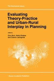 Cover von Evaluating Theory-Practice and Urban-Rural Interplay in Planning