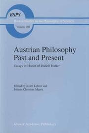 Cover von Austrian Philosophy Past and Present