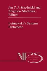 Cover von Lesniewskis Systems Protothetic