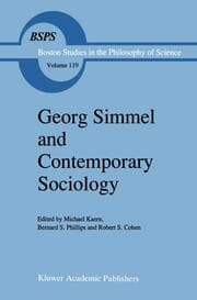 Cover von Georg Simmel and Contemporary Sociology