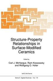 Cover von Structure-Property Relationships in Surface-Modified Ceramics