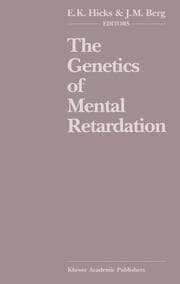 Cover von The Genetics of Mental Retardation