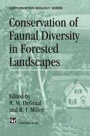 Cover von Conservation of Faunal Diversity in Forested Landscapes