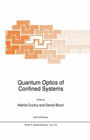 Cover von Quantum Optics of Confined Systems