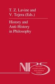 Cover von History and Anti-History in Philosophy