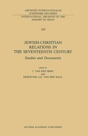 Cover von Jewish-Christian Relations in the Seventeenth Century
