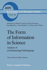 Cover von The Form of Information in Science