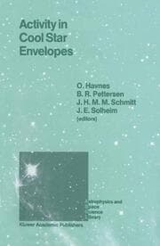 Cover von Activity in Cool Star Envelopes
