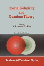 Cover von Special Relativity and Quantum Theory