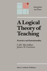 Cover von A Logical Theory of Teaching